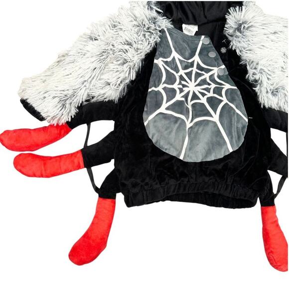 Target Hyde & EEK! BoutiqueToddler Spider Halloween Costume Jumpsuit 6-12 - Picture 6 of 11